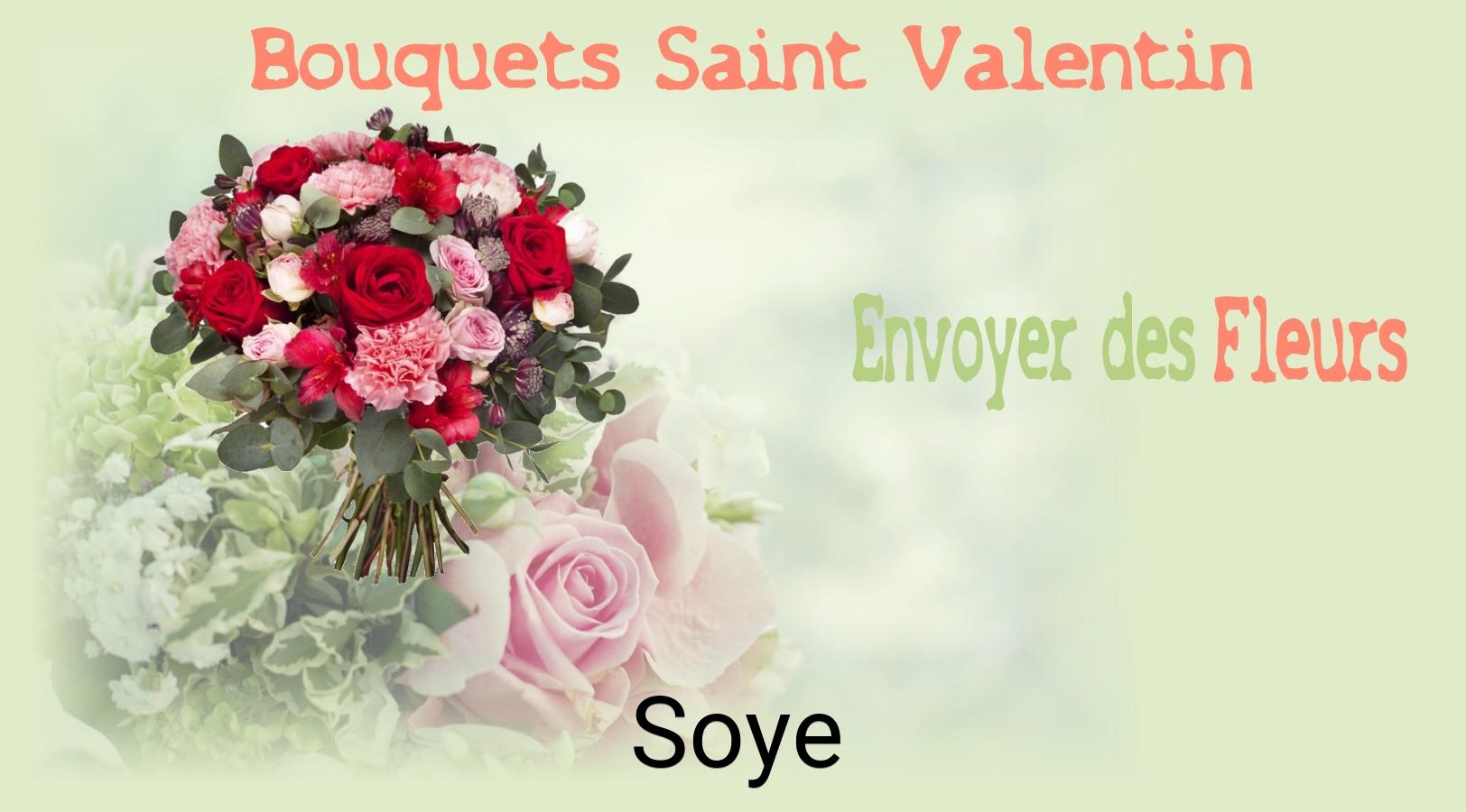 Roses de Saint-Valentin livrées à Soye